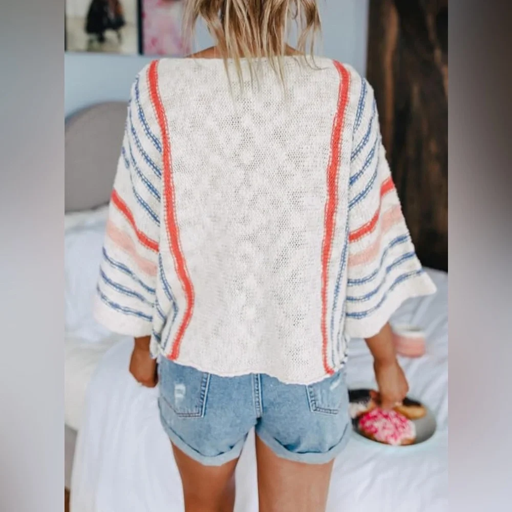Dokotoo Womens Summer Color Pullover Sweater - Picture 2 of 3